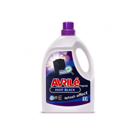 Гель для стирки черного белья Avrile Black 3л (50 стирок)