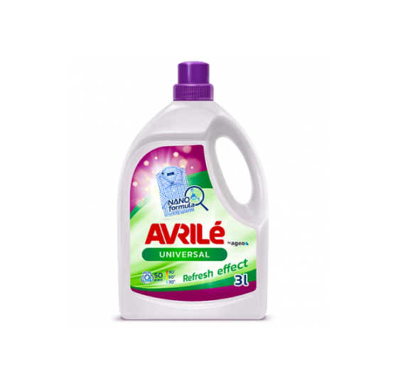 Универсальный гель для стирки Avrile Universal 3л (50 стирок)