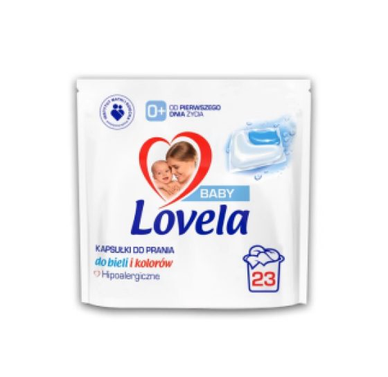 Lovela Baby капсулы для стирки белого и цветного белья 23 шт